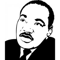 Rienda Libre Graphics - Decomural Martin Luther King Famous Icon Ws-33979
