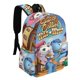 thumbnail image 2 of El Oeste Salvaje de la Sheriff Callie-theme Backpack, Campus style schoolbag Bookbag with Adjustable Shoulder Straps And Large Zip Compartment, Unisex Travel Bags.42x30x15cm, 2 of 6