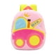 thumbnail image 1 of 2-4 years old kids engineering backpack cartoon excavator backpack plush kids small school bag toy backpack, 1 of 3
