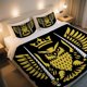 thumbnail image 1 of Owl Crown Shield Emblem with Bars Duvet Cover Set Thanksgiving Independence Day Cartoon Retro Pattern Quilted Set Makes Bedroom Arrangement Fresh and, 1 of 1