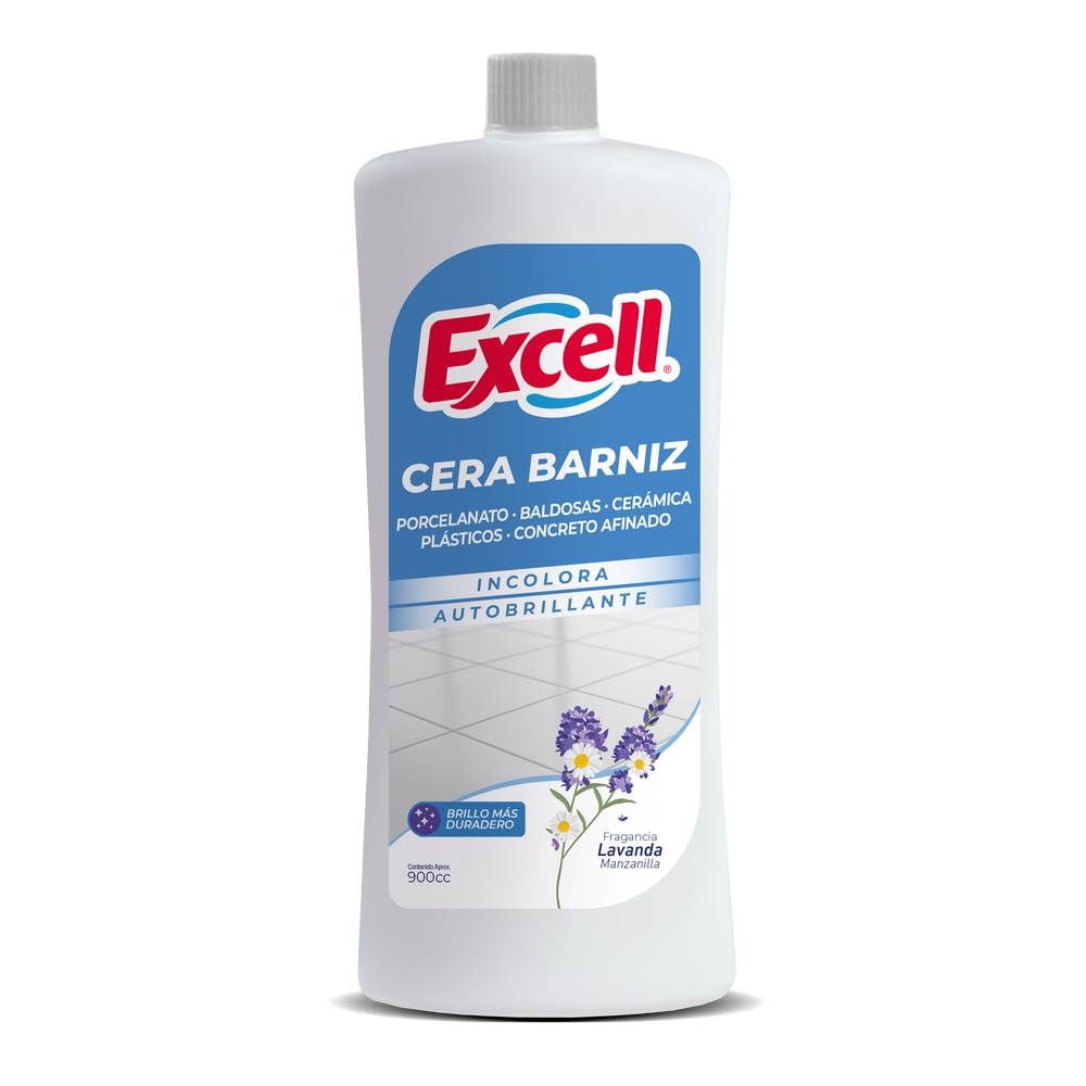 Excell - Cera Líquido Barniz Incolora Botella