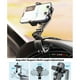 thumbnail image 2 of Soporte para teléfono móvil con rotación de 360° para el salpicadero del coche, fácil de manejar con una mano, compatible con smartphones de 4 a 7 pulgadas-Negro, 2 of 8