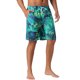 thumbnail image 5 of INSPIRE CHIC Pantalones Cortos de Natación de Verano para Hombre con Estampado Floral Tropical, Cintura Elástica y Cordón, 32 Verde Oscuro, 5 of 5
