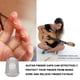 thumbnail image 5 of Protectores de dedos de silicona para guitarra, protectores de dedos para guitarra, protectores de dedos para ukelele, protectores de dedos para bajo, 5 tamaños, 40 unidades, 5 of 8