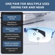 thumbnail image 3 of Anteojos AQOYNQ Auto Zoom Anti Luz Azul 2PCS, 3 of 7