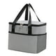 thumbnail image 3 of Bolsa Térmica Grande Con Aislamiento, Bolsa Para Utensilios De Cocina, Contenedor Para Trabajo De Acampada, Gris, 3 of 3