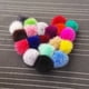 thumbnail image 2 of Xiao Hua Accesorios de decoración, accesorios de pompones, colgantes - Bolas de pompones, pompones para manualidades, bolas de pompones, pompones a granel, 8 cm de diámetro, 15 unidades, azul, 2 of 3