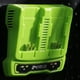 thumbnail image 3 of Cargador de Batería Dual Greenworks 24V - 4.0 AH -2933207 verde, 3 of 4