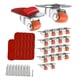 thumbnail image 3 of 20 Ruedas Giratorias Resistentes Con Placa Para Carros Y Muebles, 3 of 3