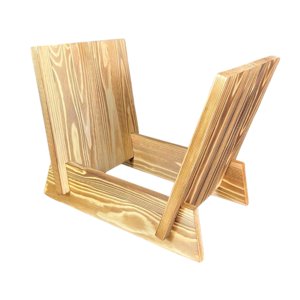 Bothyi - Práctico Soporte De Madera Para Libros Y Cd
