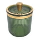 thumbnail image 3 of Tarro Multifuncional Con Soporte Para Bastoncillos De Algodón Y Tapa Para Escritorio Del Hogar, Color Verde Claro, 3 of 5