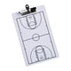 thumbnail image 2 of Tablero De Entrenamiento De Baloncesto Plan De Juego Demostración Entrenadores Portátiles Portapapeles, 2 of 5