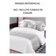 thumbnail image 4 of Camino De Cama Cubrecama Elegante Decorativo Diseño 43x210cm gris, 4 of 4