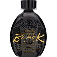Loción Bronceadora Ed Hardy Black Xxx Instant Dark Color 400 Ml