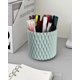 thumbnail image 2 of Organizador de escritorio giratorio Caddy Lebenrich de 5 compartimentos en azul, 2 of 6