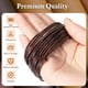 thumbnail image 3 of Cuerda de cuero iewyck 2 mm 20 yd Marrón envejecido – Pack de 2, 3 of 7
