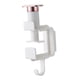 thumbnail image 1 of Estante De Almacenamiento Para Lavabo, Gancho Para Toallas, Ganchos Sin Costura Para Baño, Blanco, 1 of 3