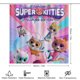thumbnail image 2 of Supergatitos Super Kitties-theme 4-Piece Shower Curtain Set with Rugs, Waterproof Bathroom Decor Set Includes Bath Mat, U-Shaped Rug, Toilet Lid Cover and Curtain with Hooks, 2 of 6