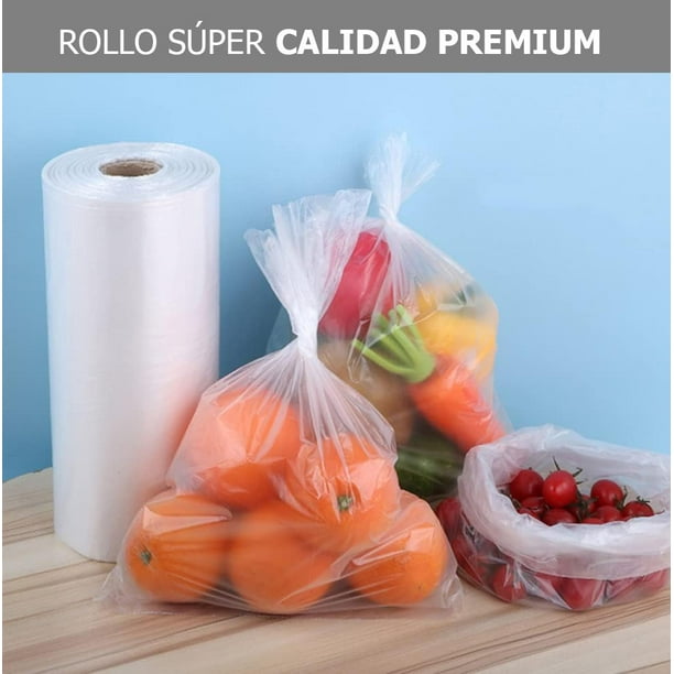 Rollo De Bolsas Plásticas Prepicadas 30x40 Lider