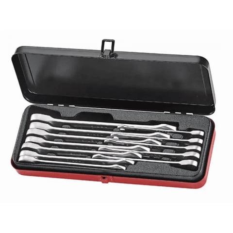 Set De Llaves Punta Corona Force 512100 Con Chicharra – 12 Piezas Métricas 8 A 19 Mm