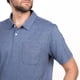 thumbnail image 3 of Polera One By One Cuello Camisero azul 3XL, 3 of 5