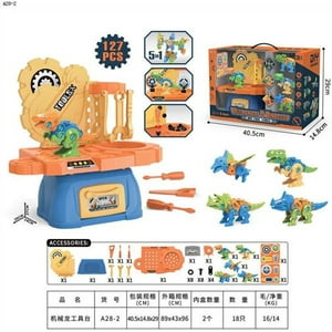 Genérico - Mesa Legos Dinosaurio Juegos De Bloques Infantil Unisex