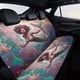 thumbnail image 4 of Funda para Asiento Trasero de Auto Desmarcar Sirena Negra 120x59x76cm, 4 of 6