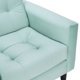 thumbnail image 3 of Sofa Retro 1 Cuerpo Felpa Verde Agua, 3 of 6