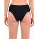 thumbnail image 3 of Bikini calzón tanga drapeado negro Talla XL, 3 of 6