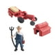 thumbnail image 3 of Mini Barn Farm Toys Playset Juego De Figuras De Animales De Granja Para Regalo De 3 A 12 Años 3 Piezas, 3 of 3