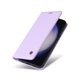 thumbnail image 5 of Funda Billetera de Cuero para Samsung Galaxy S25 con Tarjetero y Soporte - Tapa Magnética Morado, 5 of 6