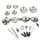 thumbnail image 1 of Juego De Ollas Y Sartenes De Acero Inoxidable Con Accesorios, Juguetes De Cocina De 20 Piezas, 1 of 5