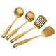 thumbnail image 1 of Espátula y cucharón para wok, espumadera, espátula ranurada - Juego de utensilios de cocina de acero inoxidable 304, 4 piezas, accesorios para wok, 1 of 6