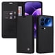 thumbnail image 5 of Funda Billetera de Cuero para Xiaomi 17 Pro con Tarjetero y Soporte - Tapa Magnética Negro, 5 of 5