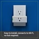 thumbnail image 3 of Leviton Decora Smart Plug, WiFi 2nd Gen, D215P1RW, White, 3 of 3