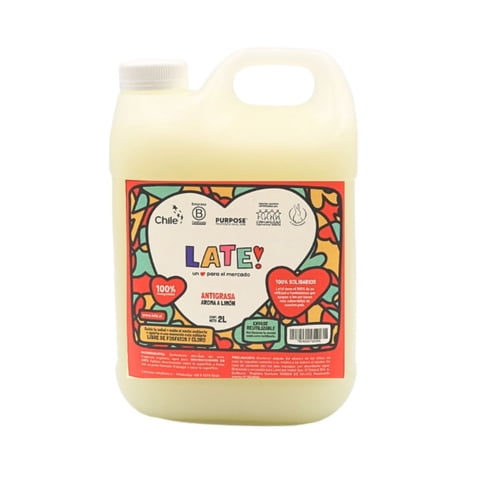 Late! - Antigrasa Biodegradable 2 L