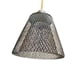 thumbnail image 5 of Pantalla De Lámpara Colgante De Hierro, Cubierta De Luz Colgante Retro Para Cafeterías, Dormitorio, Baño, Trapezoide Negro, 5 of 5