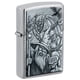 thumbnail image 1 of Mechero de bolsillo Zippo, diseño de seres místicos, cromo cepillado, 1 of 6
