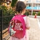 thumbnail image 5 of Amor sin Barreras Mochila Escolar para Niños y Niñas, Mochila Infantil Ligera de Alta Calidad, Grande y Duradera ROSA, 5 of 6