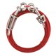 thumbnail image 2 of Cable de amarre PDQ con revestimiento de vinilo rojo para perros grandes de 18 m, 2 of 4