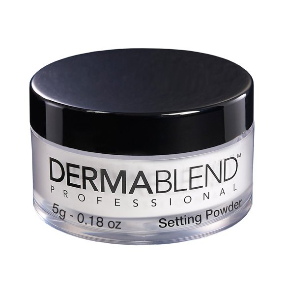 Polvo fijador Dermablend, suelto, translúcido, 5 g, tamaño de viaje