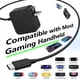 thumbnail image 2 of Cargador FSJTD de 65 W USB-C de carga rápida, 1,8 m, compatible con gaming, 2 of 7