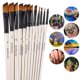 thumbnail image 4 of Pinceles de pintura GETHPEN 12 uds punta angular 18-22 cm, 4 of 6