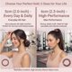 thumbnail image 2 of Seamless High Stretch Hair Ties No Damage for Fine Thick Cur, 2 of 3