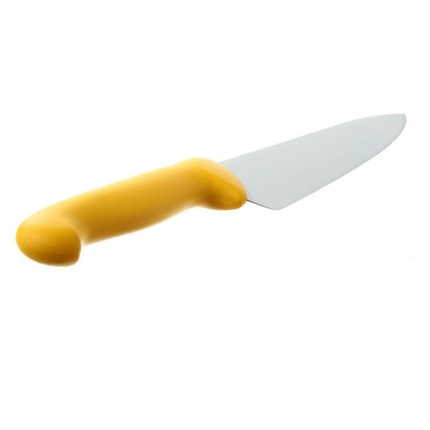 Cuchillo Medio Golpe Mango Amarillo 20cm Arcos