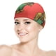 thumbnail image 5 of Panales Gorro de Natación de Licra, Gorro de Baño de Tela Cómoda, Gorro Elástico Antideslizante para Hombres, Mujeres y Niños, 5 of 6