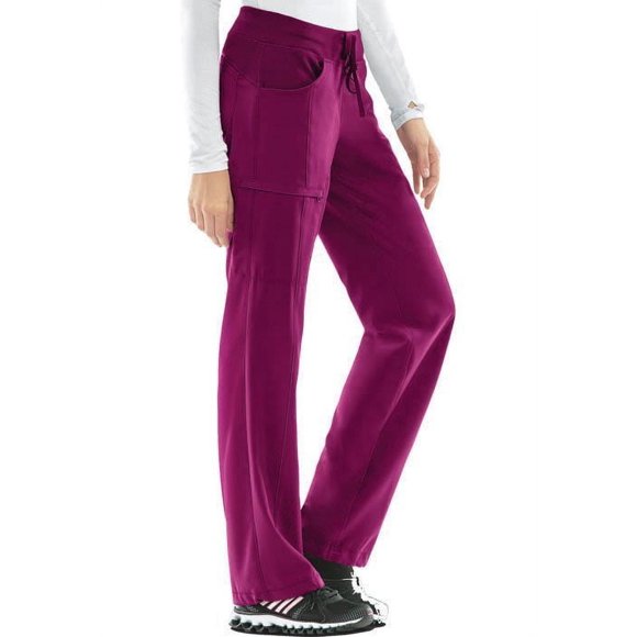 Pantalon Clinico Infinity Mujer Burdeo XXS