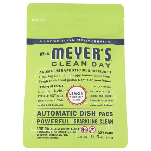 Detergente para lavavajillas Mrs. Meyer's Lemon Verbena 330g