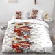 thumbnail image 1 of Floral Decorative Illustration Printed Duvet Cover Set Themed Bedding Set Duvet Cover Pillowcase Set Soft, 1 of 1