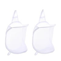 Xusx111 - 3 Paquetes De Malla Plegables Pequeñas Cestas De Lavandería De Pared, Colgando Lavandería Hamper, Para El Uso Del Hotel, Dormitorio Universitario